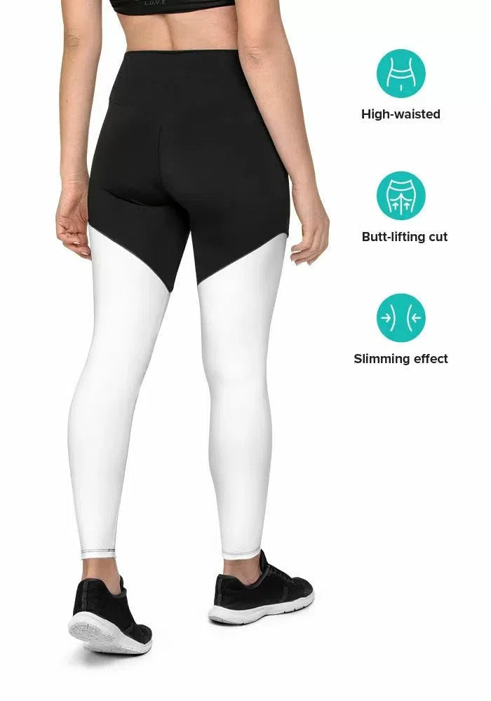 Red Cheetah Compression Leggings with Pocket